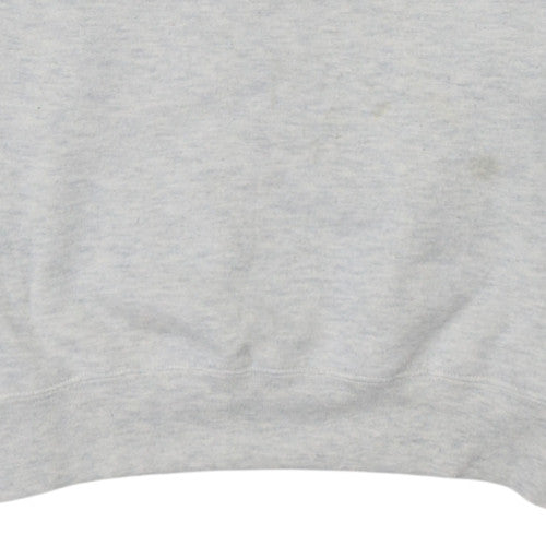 Le Shark Men's Grey Pullover Sweatshirt M Regular Fit Embroidered Logo