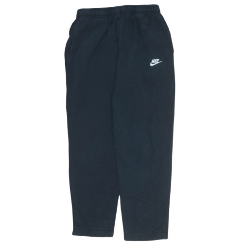 Nike Men's Black Fleece Sweatpants M Regular Fit Casual Trousers