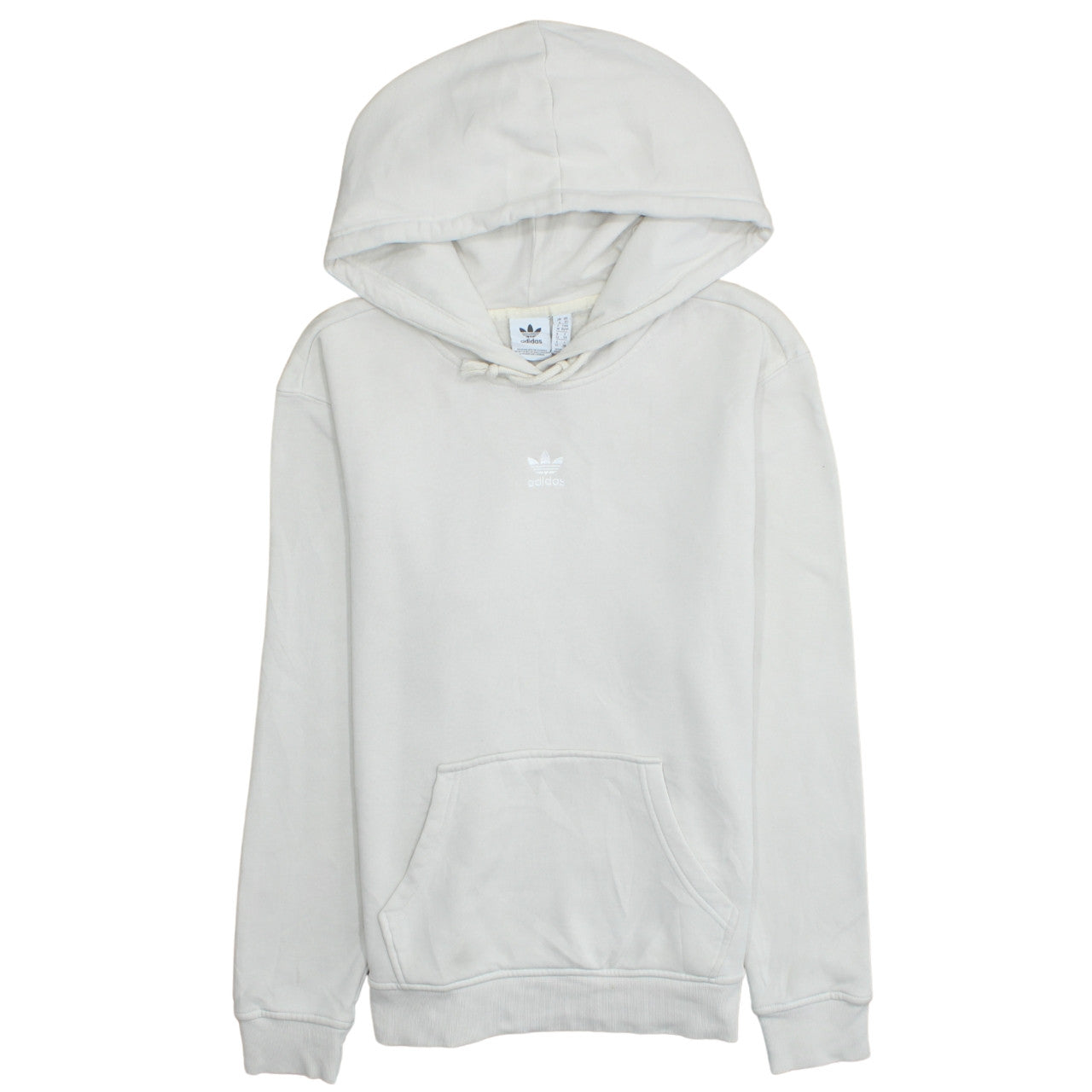Adidas Women’s Beige Pullover Hoodie Size 6 Cotton Blend Casual