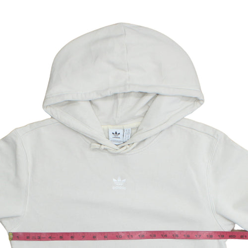 Adidas Women’s Beige Pullover Hoodie Size 6 Cotton Blend Casual