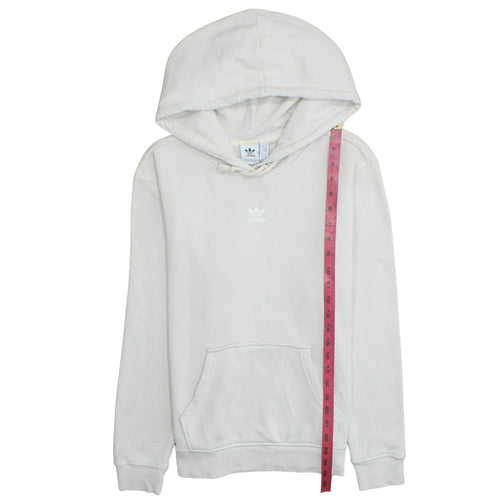Adidas Women’s Beige Pullover Hoodie Size 6 Cotton Blend Casual