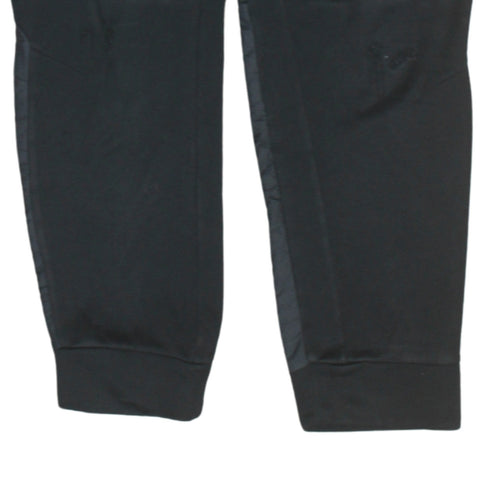 Adidas Boys Black XL Jogger Trousers Fleece Lined Activewear Pants