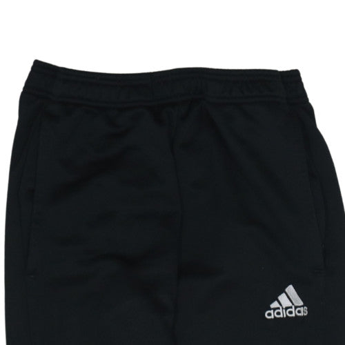 Adidas Men's Black Track Pants M Regular Fit Activewear Trousers