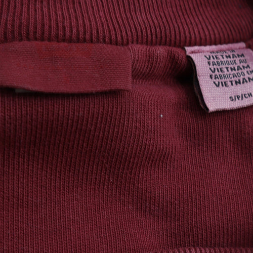 Levi's Womens Burgundy Cotton Pullover Sweatshirt Size S