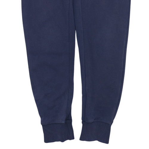 Puma Mens Blue Jogger Sweatpants M Cotton Blend Fleece
