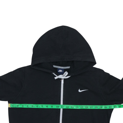 Nike Men's Black Full Zip Hoodie Size L Sports Fleece