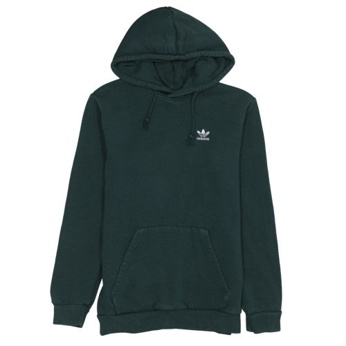 Adidas Men's Green Pullover Hoodie XS Regular Fit