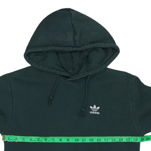 Adidas Men's Green Pullover Hoodie XS Regular Fit