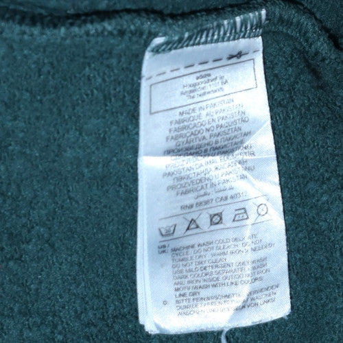Adidas Men's Green Pullover Hoodie XS Regular Fit