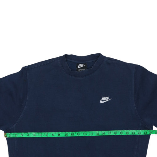 Nike Men's Blue Crew Neck Pullover Sweatshirt M Classic Fit