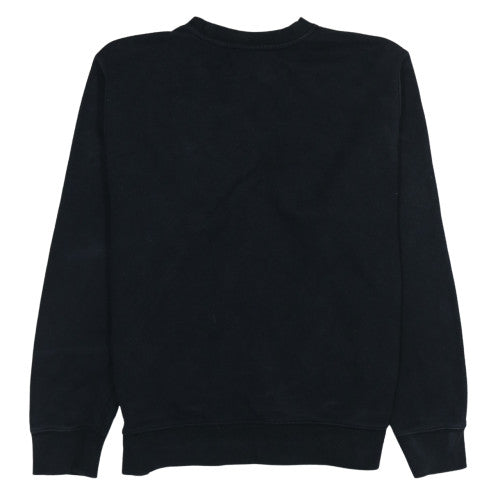 Nike Men's Black M Pullover Fleece Sweatshirt Crew Neck Logo