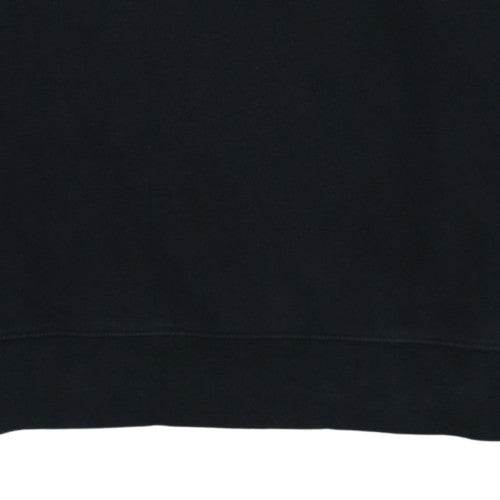 Nike Men's Black M Pullover Fleece Sweatshirt Crew Neck Logo