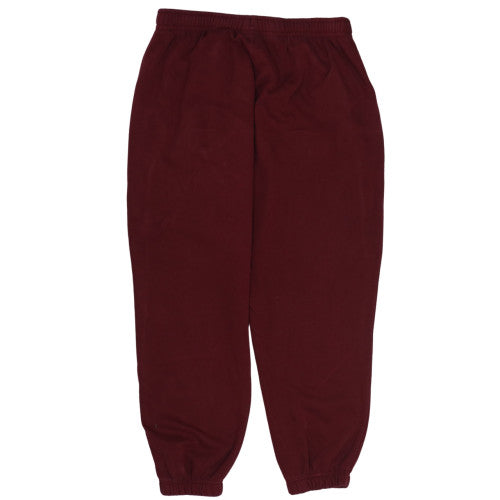 Nike Men's Red XL Fleece Sweatpants Elastic Waist Logo Casual