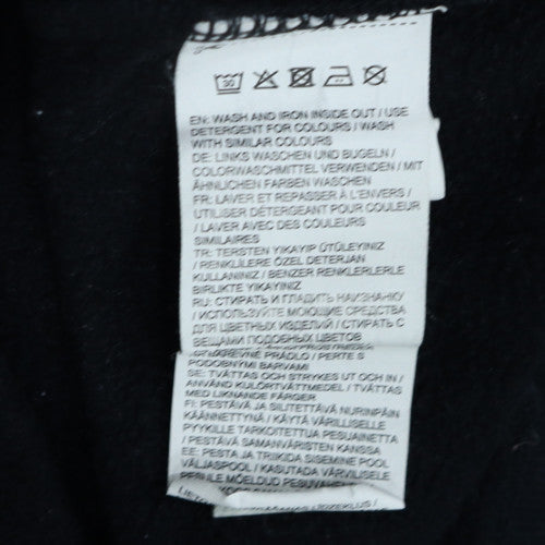 Puma Men's Black Crew Neck Logo Sweatshirt Size M