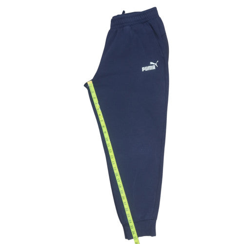 Puma Mens Blue XL Sweatpants Joggers Regular Fit Fleece Casual