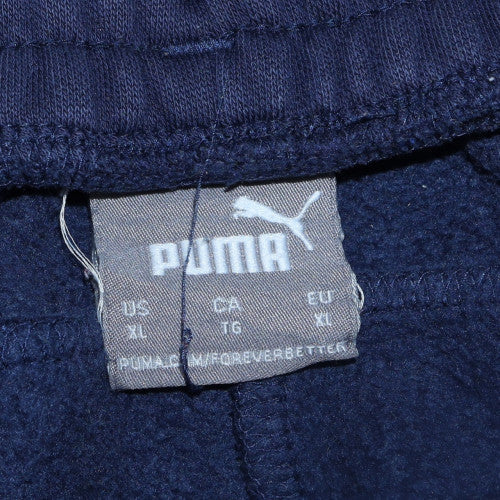 Puma Mens Blue XL Sweatpants Joggers Regular Fit Fleece Casual