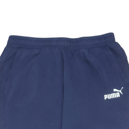 Puma Mens Blue XL Sweatpants Joggers Regular Fit Fleece Casual
