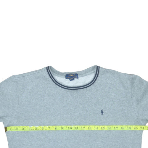 Polo Ralph Lauren Boys Grey Pullover Fleece Sweatshirt 14-16 Years