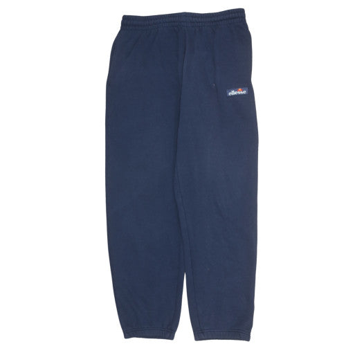 Ellesse Men's Blue M Regular Fit Fleece Sweatpants