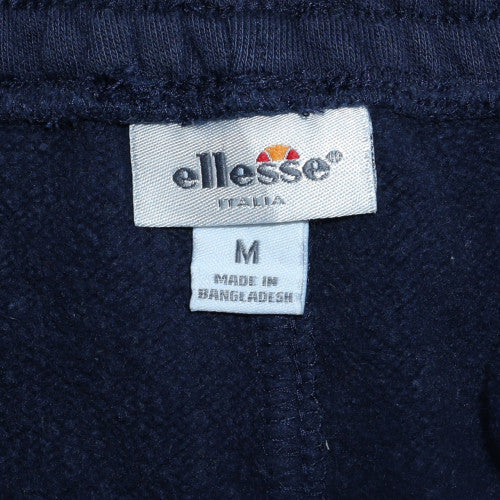 Ellesse Men's Blue M Regular Fit Fleece Sweatpants