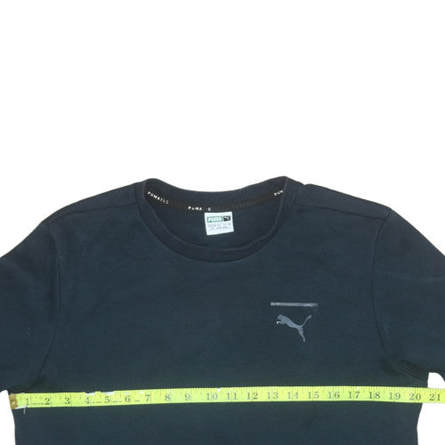 Puma Men's Black Long Sleeve Crew Neck T-Shirt Size S