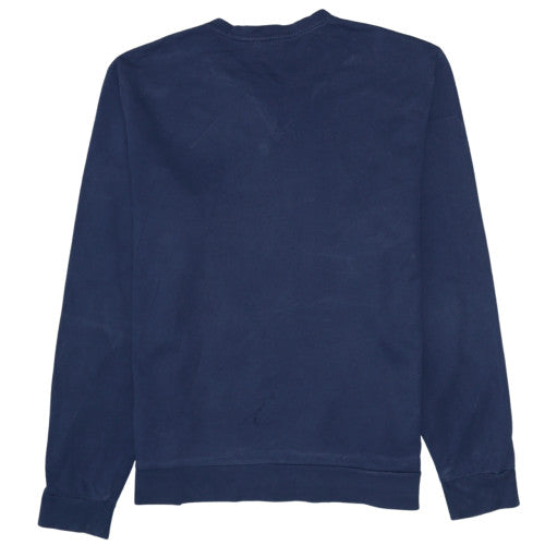 Emporio Armani EA7 Men's Blue Crew Neck Pullover Sweatshirt M