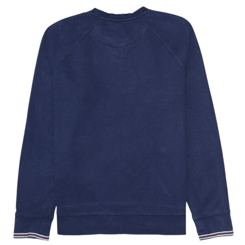 Fila Men's Blue Crew Neck Pullover Sweatshirt Size S