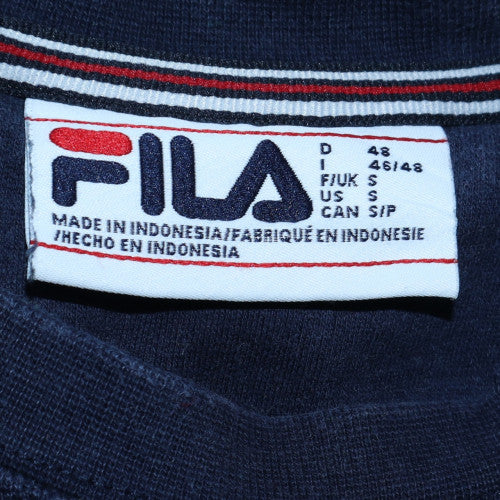 Fila Men's Blue Crew Neck Pullover Sweatshirt Size S