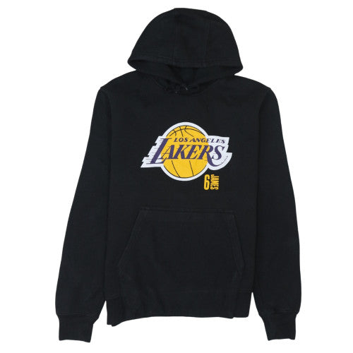 NBA Mens Black Pullover Hoodie Los Angeles Lakers M Regular Fit