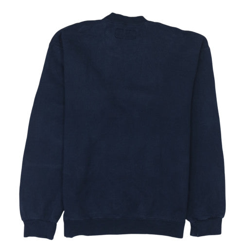 Russell Athletic Men's Navy Blue Cotton Crew Neck Sweatshirt Size S