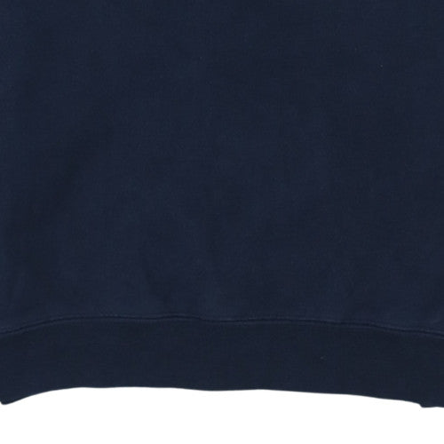 Russell Athletic Men's Navy Blue Cotton Crew Neck Sweatshirt Size S