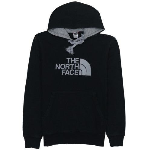 The North Face Men's Black Pullover Hoodie Medium Graphic Logo