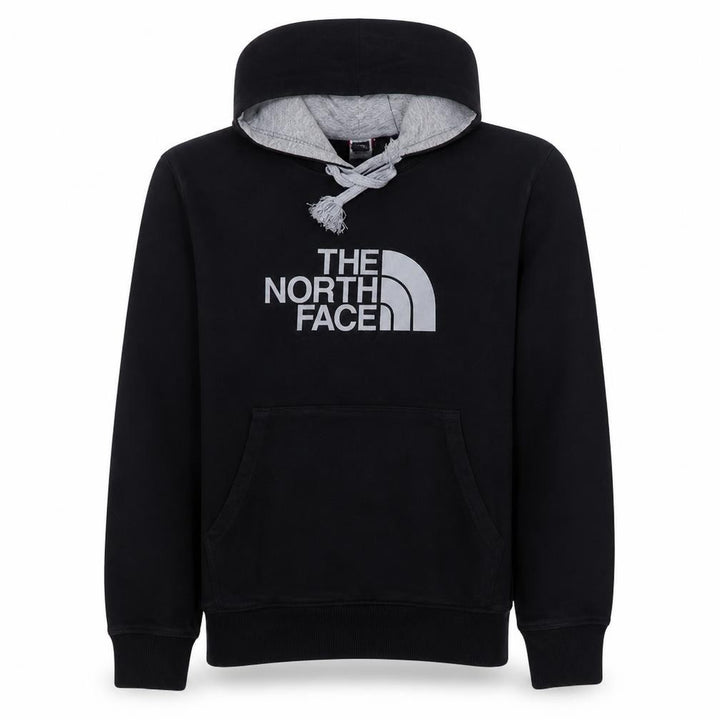 The North Face Men's Black Pullover Hoodie Medium Graphic Logo