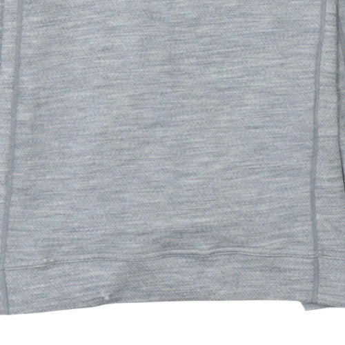 Helly Hansen Men's Grey 1/2 Zip Merino Wool Sweatshirt Size L