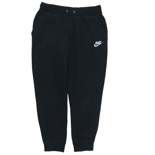 Nike Boys Black XL Jogger Trousers Fleece Regular Fit Casual Sportswear