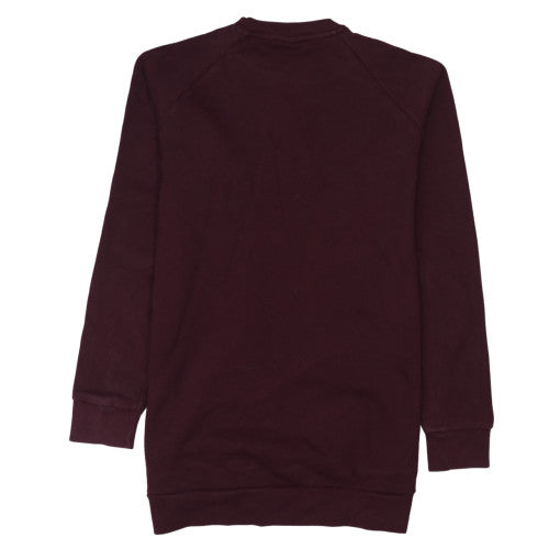 Adidas Men's Brown Crew Neck Pullover Sweatshirt M