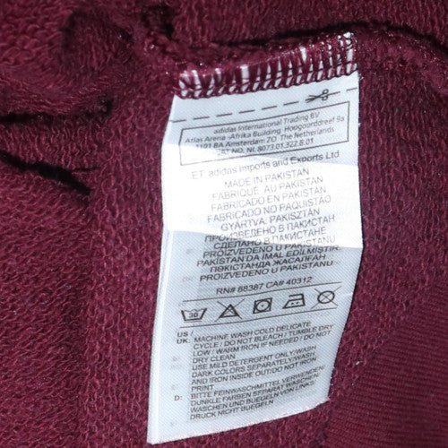 Adidas Men's Brown Crew Neck Pullover Sweatshirt M