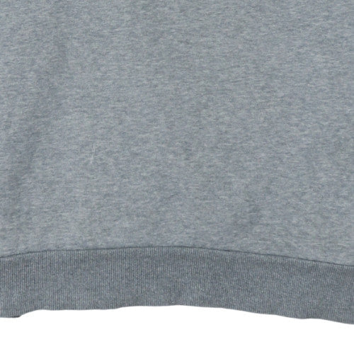 Puma Men Grey Crew Neck Pullover Sweatshirt M Regular Fit