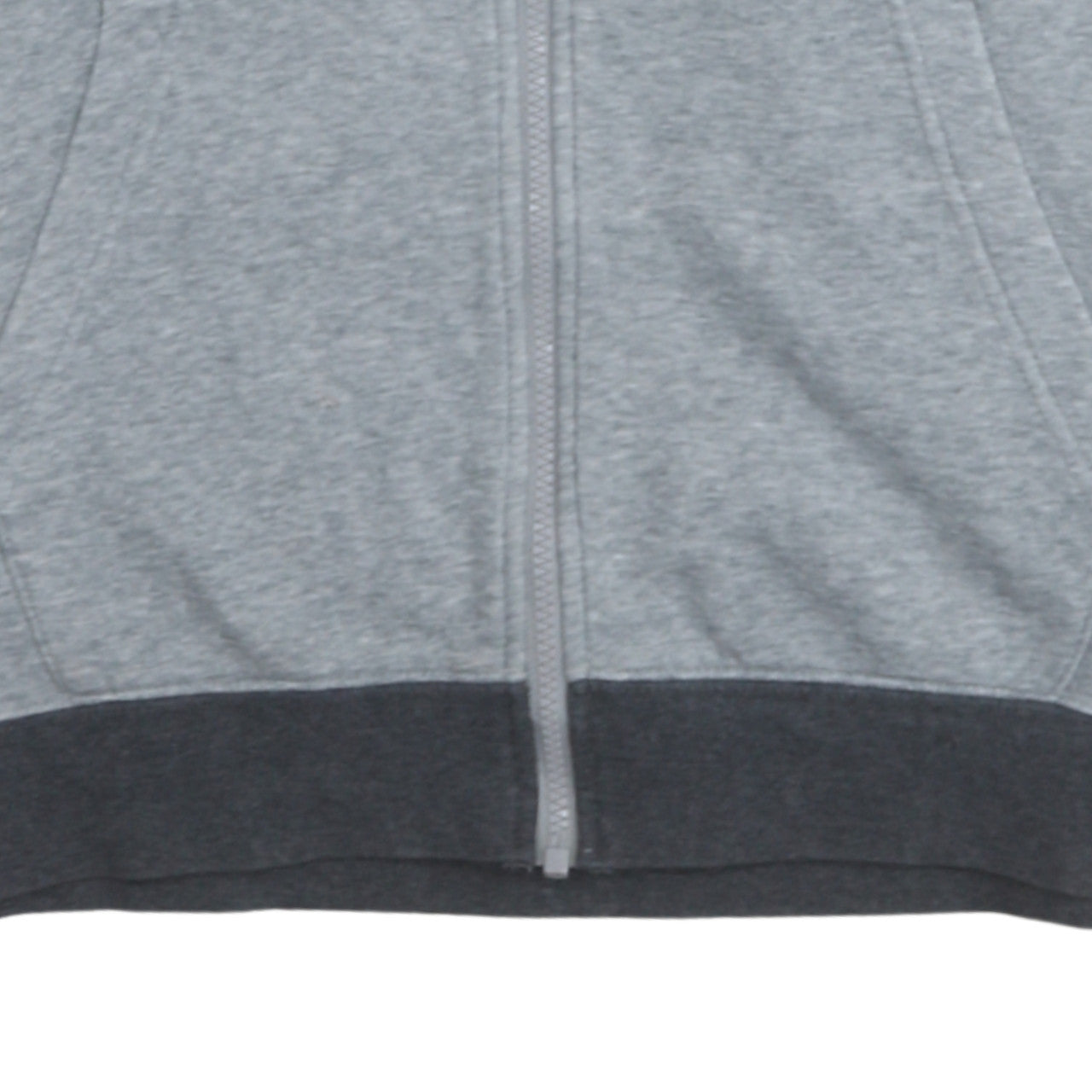 Nike Men's Grey Full Zip Hoodie Size M Sportswear Sweatshirt