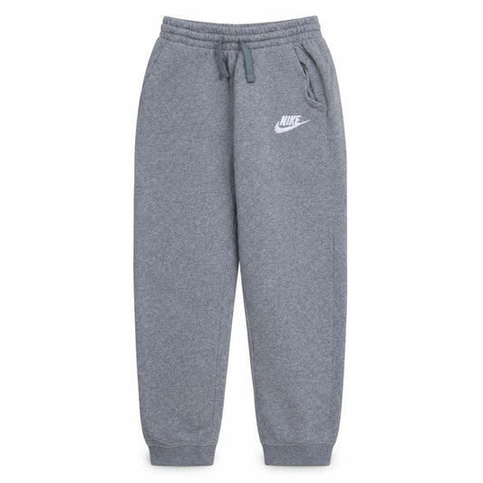 Nike Boys Grey XL Jogger Sweatpants with Elastic Waist & Pockets