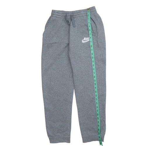 Nike Boys Grey XL Jogger Sweatpants with Elastic Waist & Pockets
