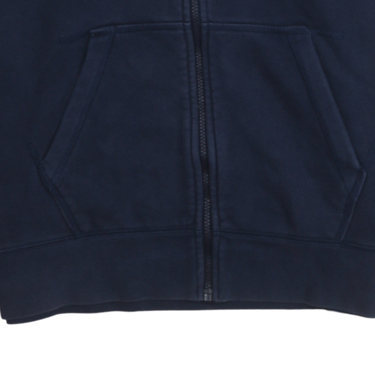 Nike Men's Blue Full Zip Hoodie L Fleece Sweatshirt