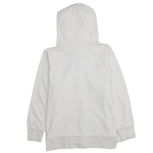 GAP Men’s Ivory Full Zip Hoodie XL Classic Cotton Blend