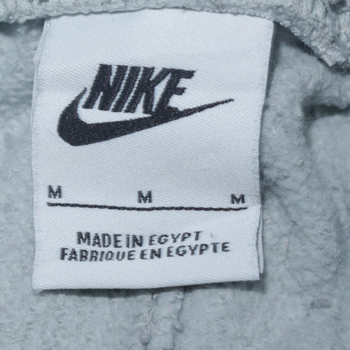 Nike Mens Grey Cargo Jogger Trousers Size M Fleece Logo Pants