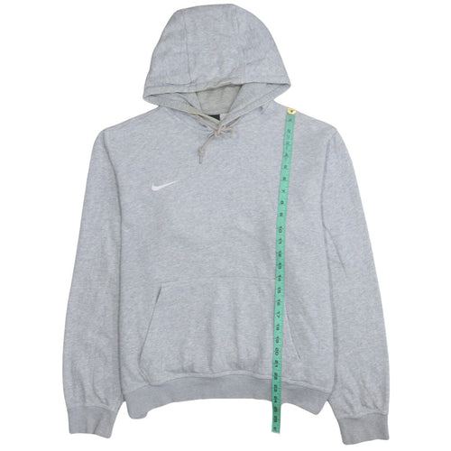 Nike Men's Grey Pullover Hoodie L Regular Fit Sports Style
