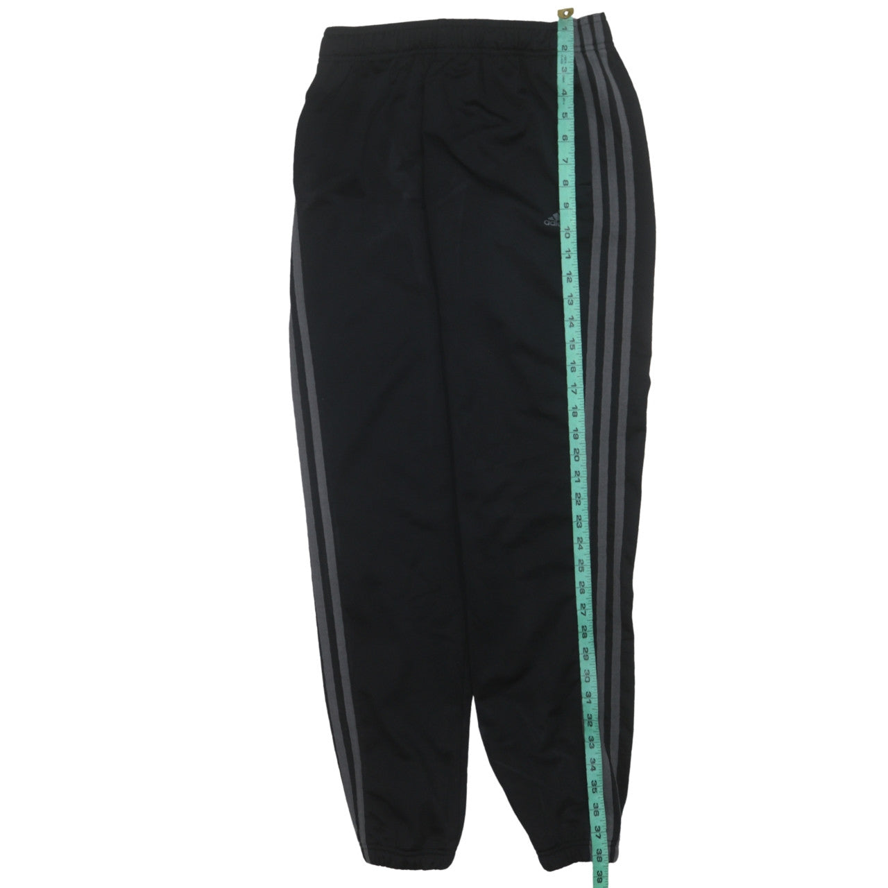 Adidas Boys Black Track Pants S Elastic Waist Jogger Trousers