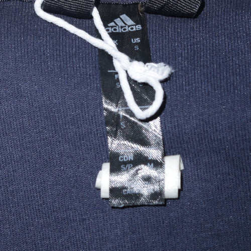 Adidas Boys Black Track Pants S Elastic Waist Jogger Trousers