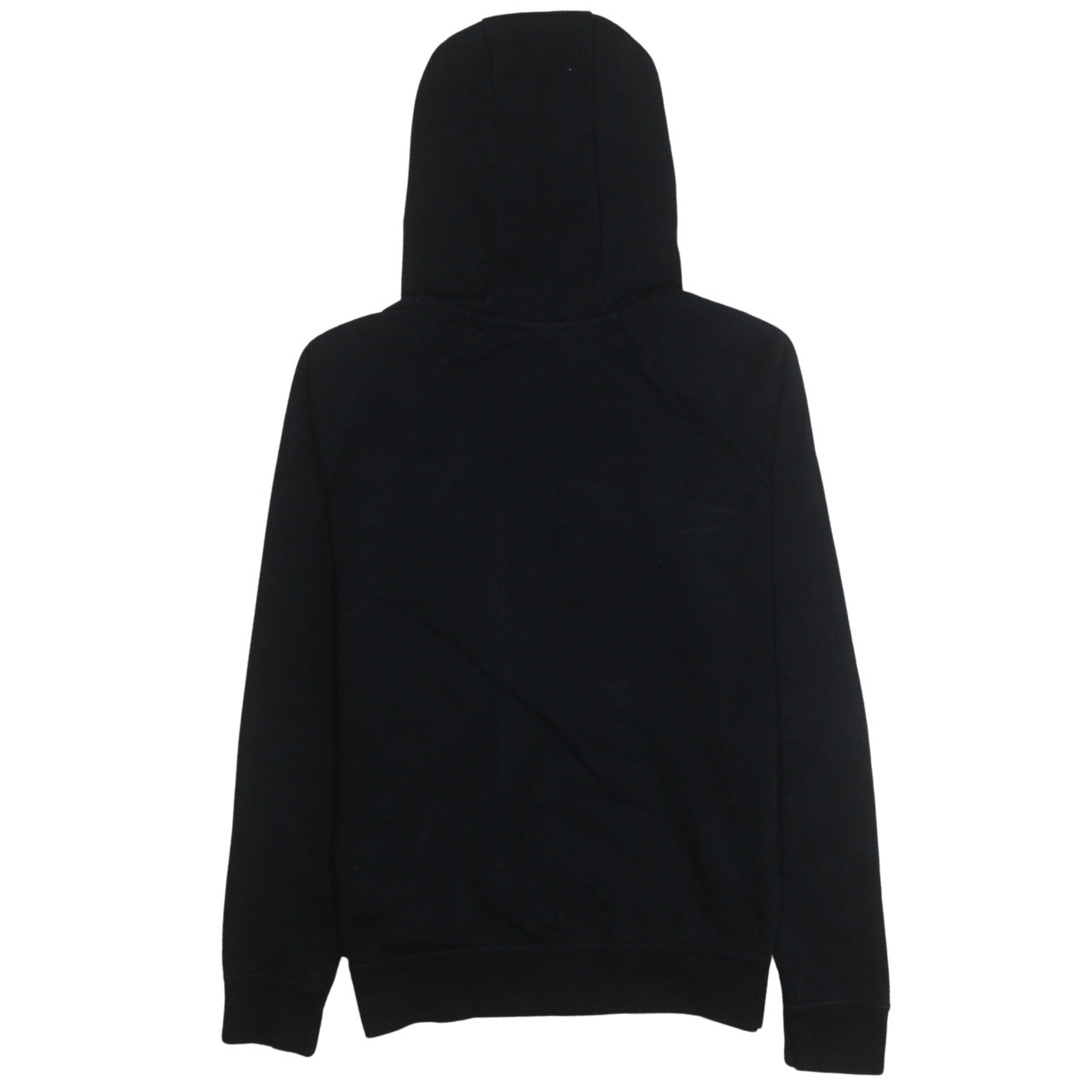 Nike Women's Black Full Zip Hoodie Small Cotton Blend