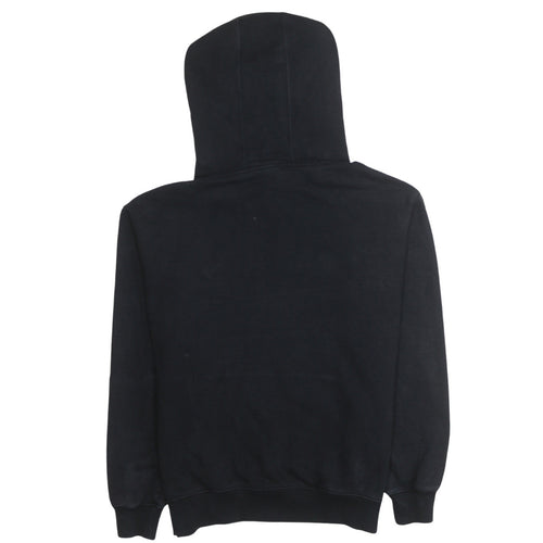 Champion Men's Black Pullover Hoodie Size S Fleece Logo Sweatshirt