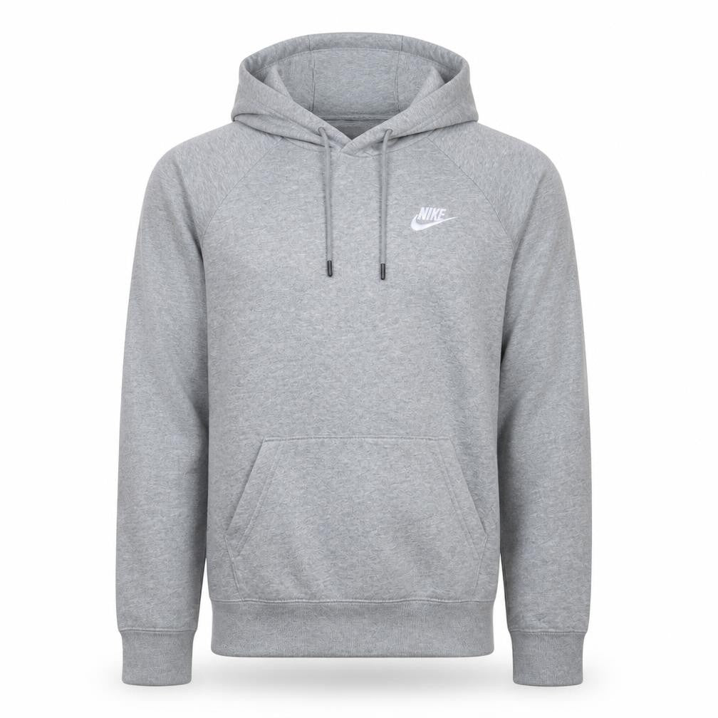 Nike Men's Grey Pullover Hoodie XS Sports Cotton Blend